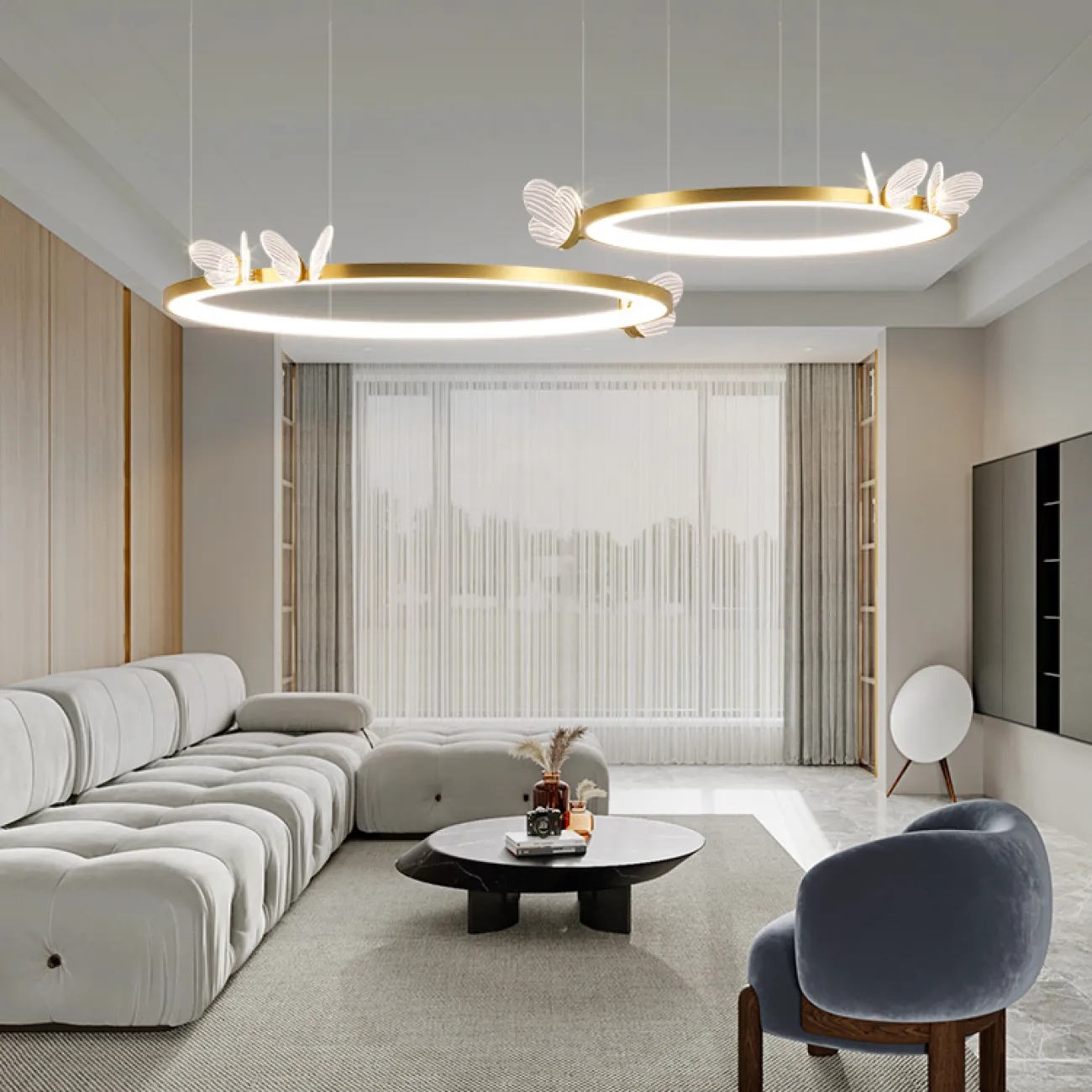 Подвесная люстра BABETTA CH B от ImperiumLoft