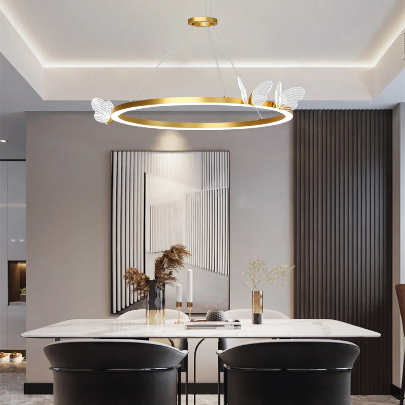 Подвесная люстра BABETTA CH B от ImperiumLoft