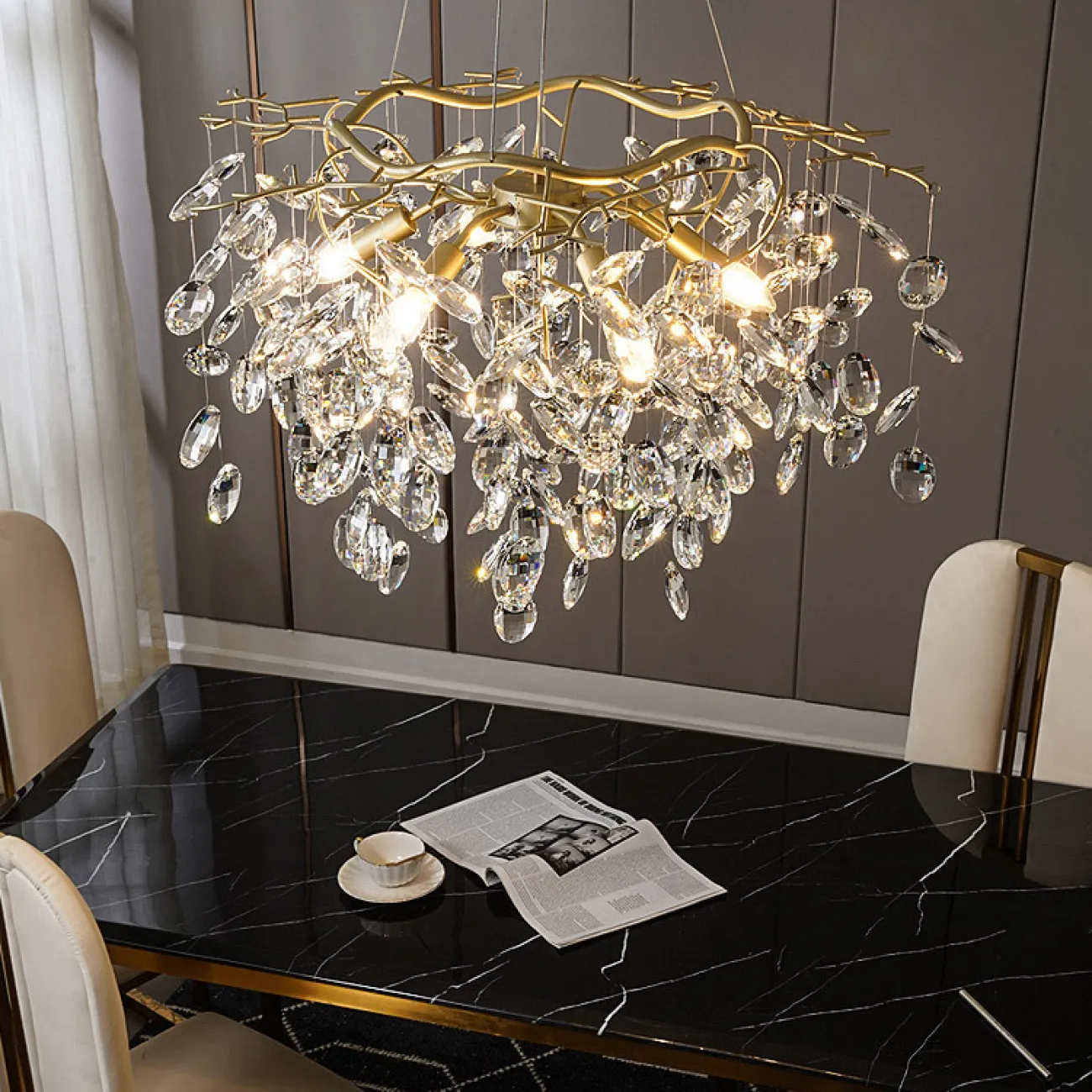 Подвесная люстра JASNA D87 от ImperiumLoft