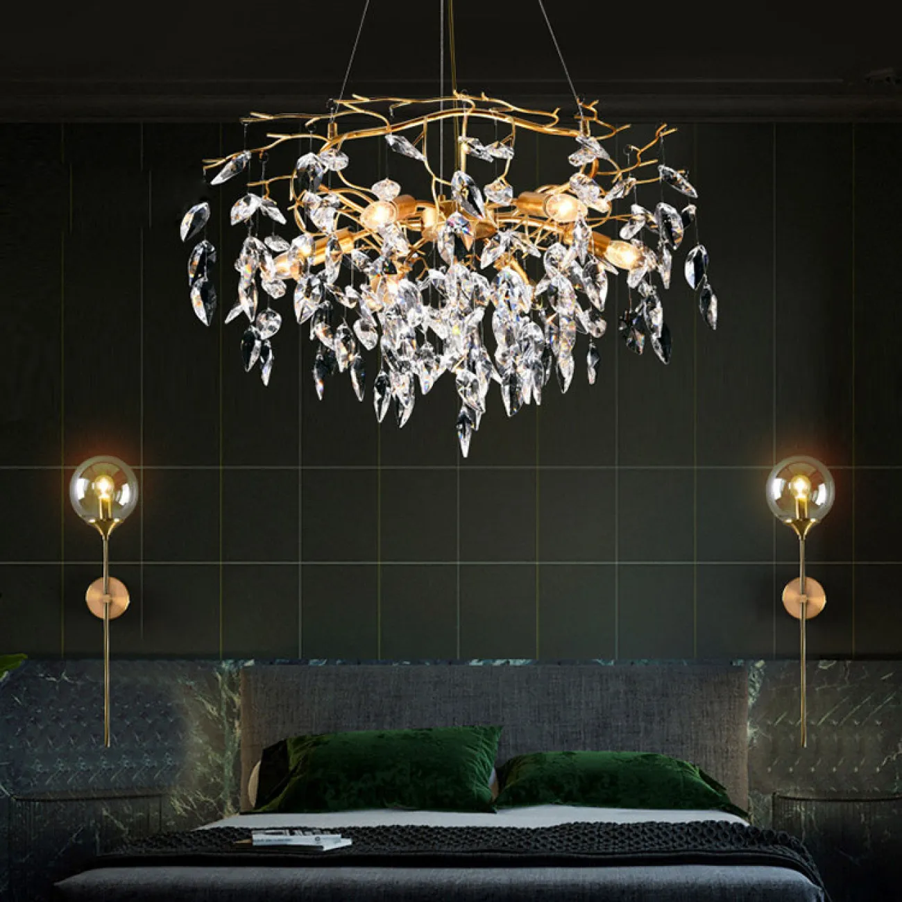 Подвесная люстра JASNA D87 от ImperiumLoft