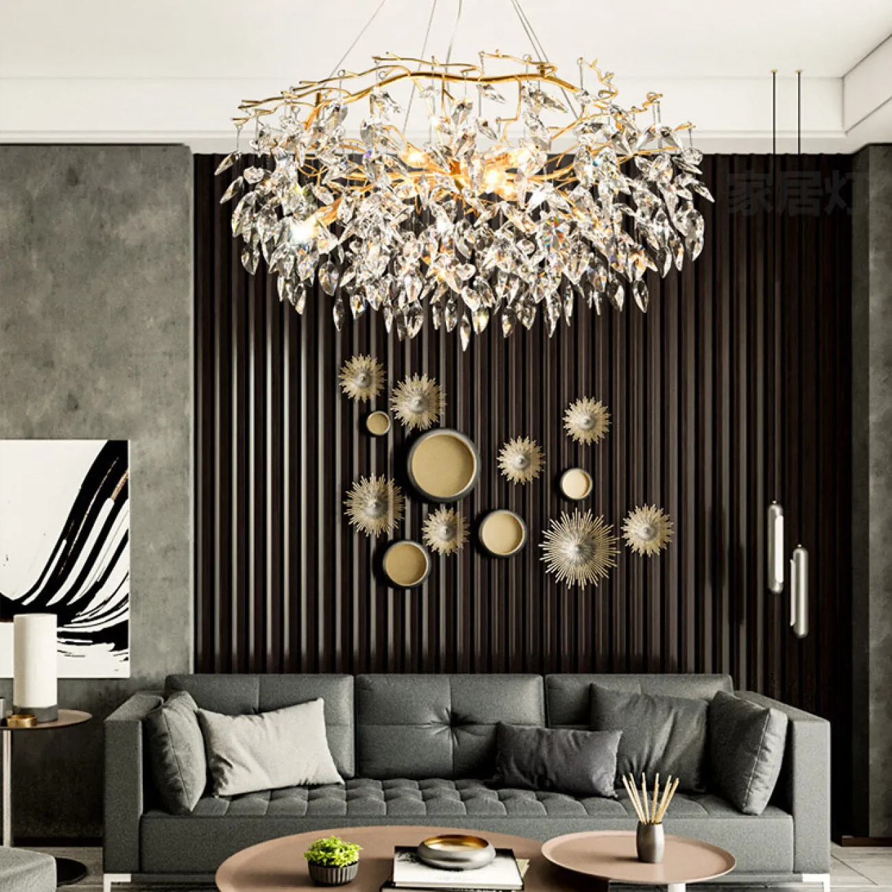 Подвесная люстра JASNA D87 от ImperiumLoft