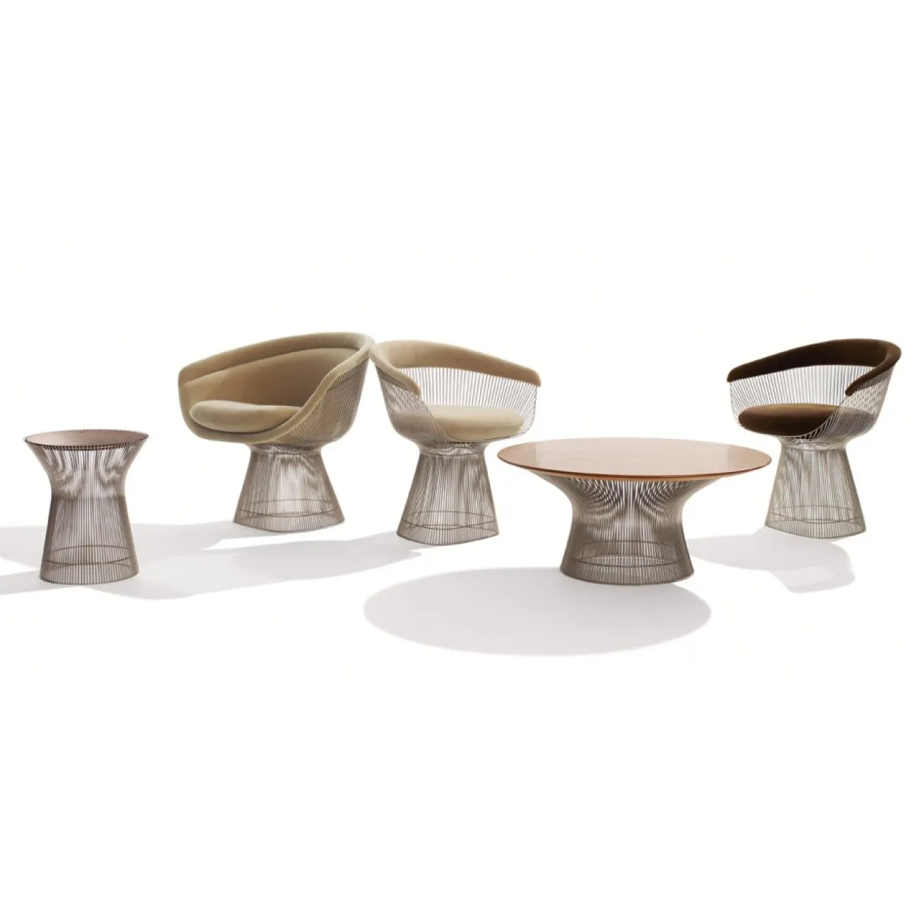 Кресло Platner lounge designed by Warren Platner in 1966 от LaLume