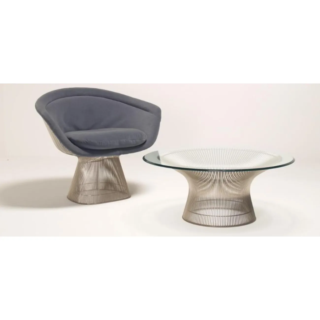 Кресло Platner lounge designed by Warren Platner in 1966 от LaLume