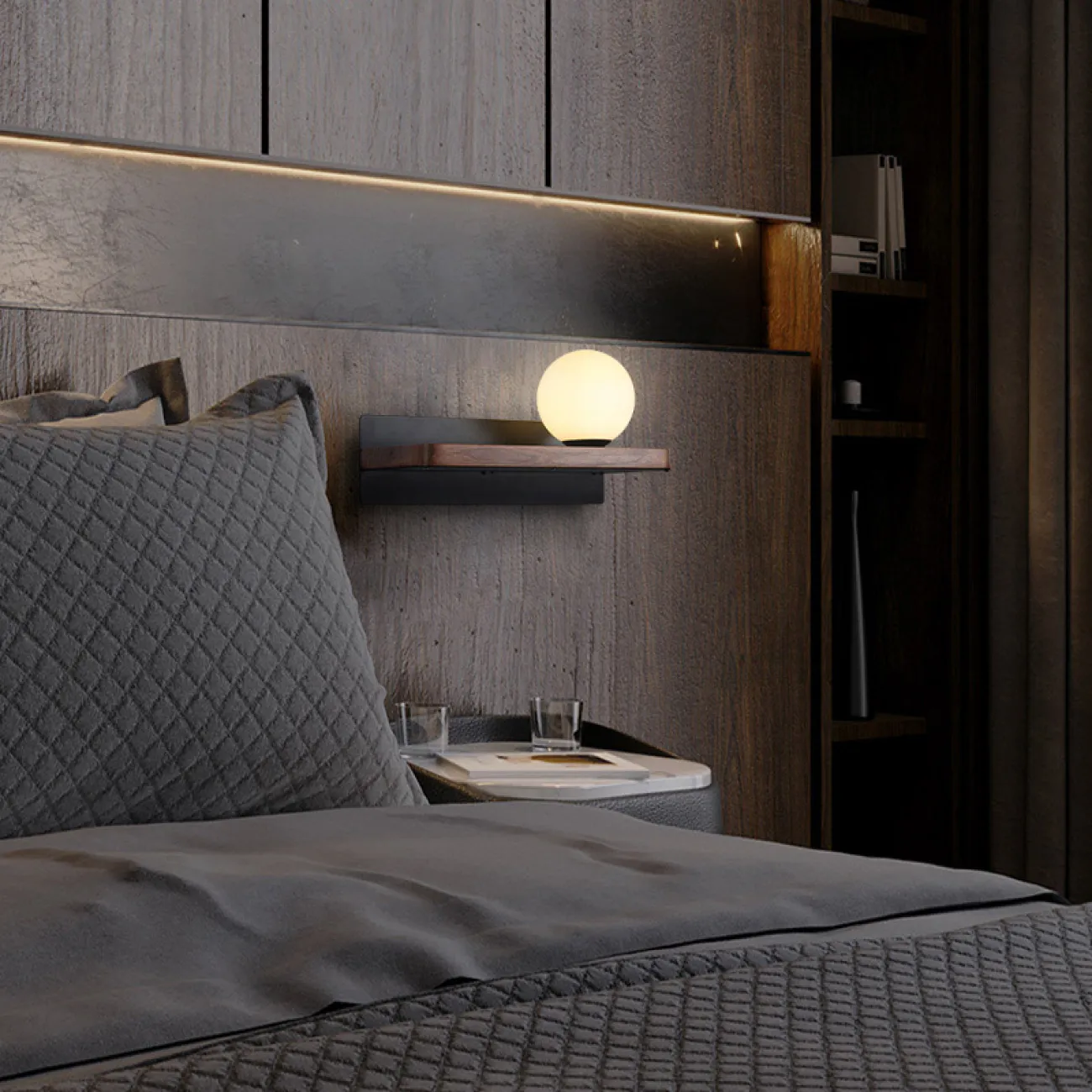 Светильник TIDI Dark Brown от ImperiumLoft
