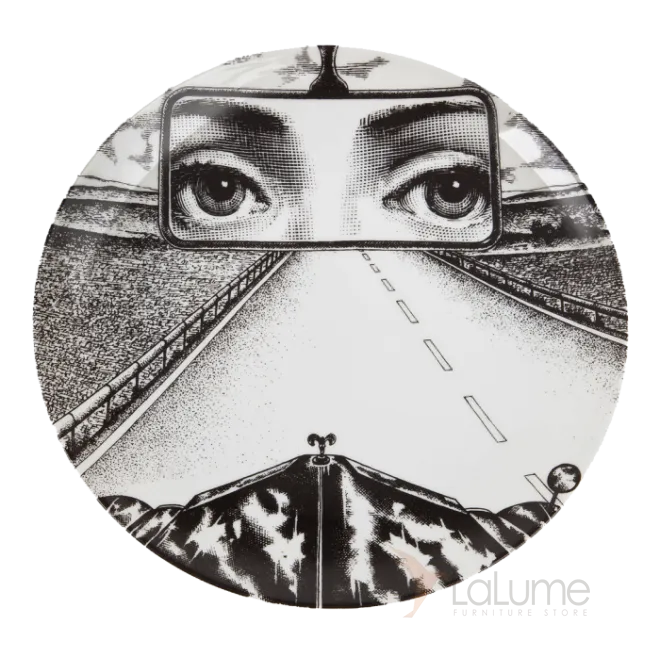 Декоративная тарелка Fornasetti 321 designed by Piero Fornasetti от LaLume