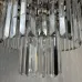 Люстра RH 1920s Odeon Clear Glass Fringe Chandelier D80 chrome