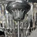 Люстра RH 1920s Odeon Clear Glass Fringe Chandelier D80 chrome