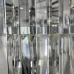 Люстра RH 1920s Odeon Clear Glass Fringe Chandelier D80 chrome