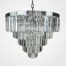 Люстра RH 1920s Odeon Clear Glass Fringe Chandelier D80 chrome