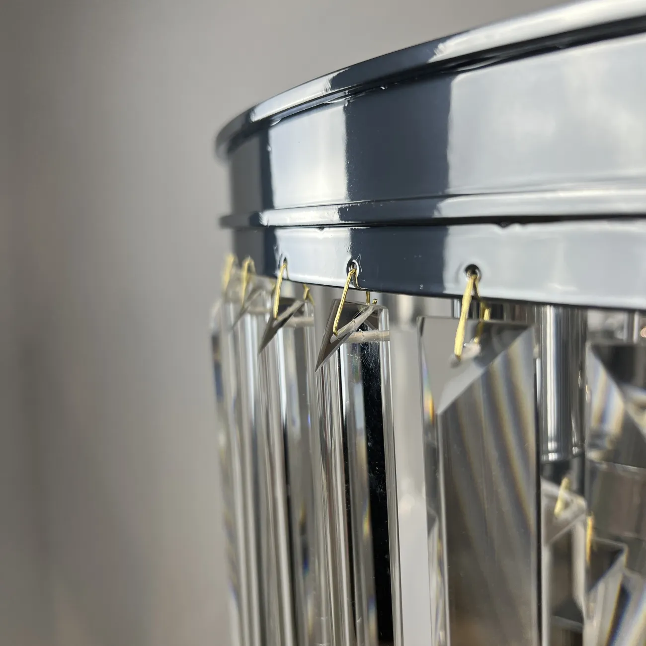 Люстра RH 1920s Odeon Clear Glass Fringe Chandelier D80 от ImperiumLoft