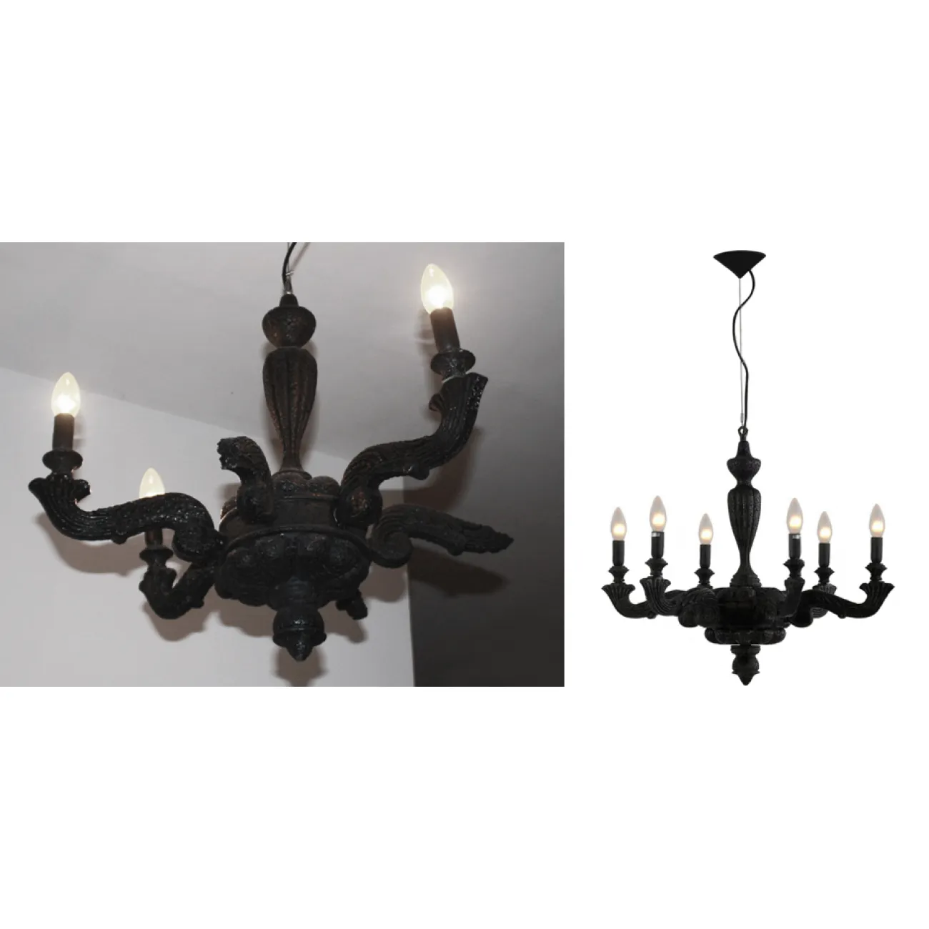 Люстра Moooi Smoke chandelier designed by Maarten Baas от LaLume