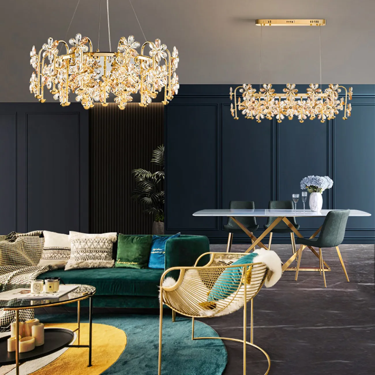 Подвесная люстра MARGARITA CH от ImperiumLoft