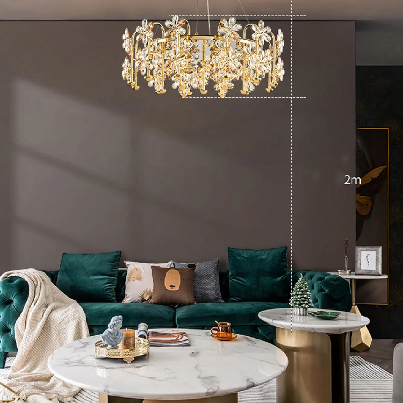 Подвесная люстра MARGARITA CH от ImperiumLoft