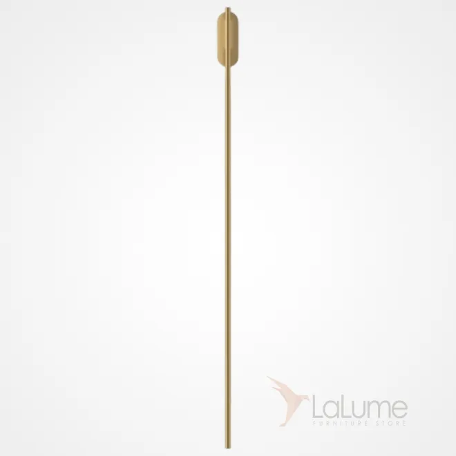 Серия настенных светильников с двумя вытянутыми LED-панелями на внутренней стороне поворотного трубчатого корпуса из латуни VIRGINIA H150 Brass Серия настенных светильников с двумя вытянутыми LED-панелями на внутренней стороне поворотного трубчатого корпуса из латуни VIRGINIA H150 Brass