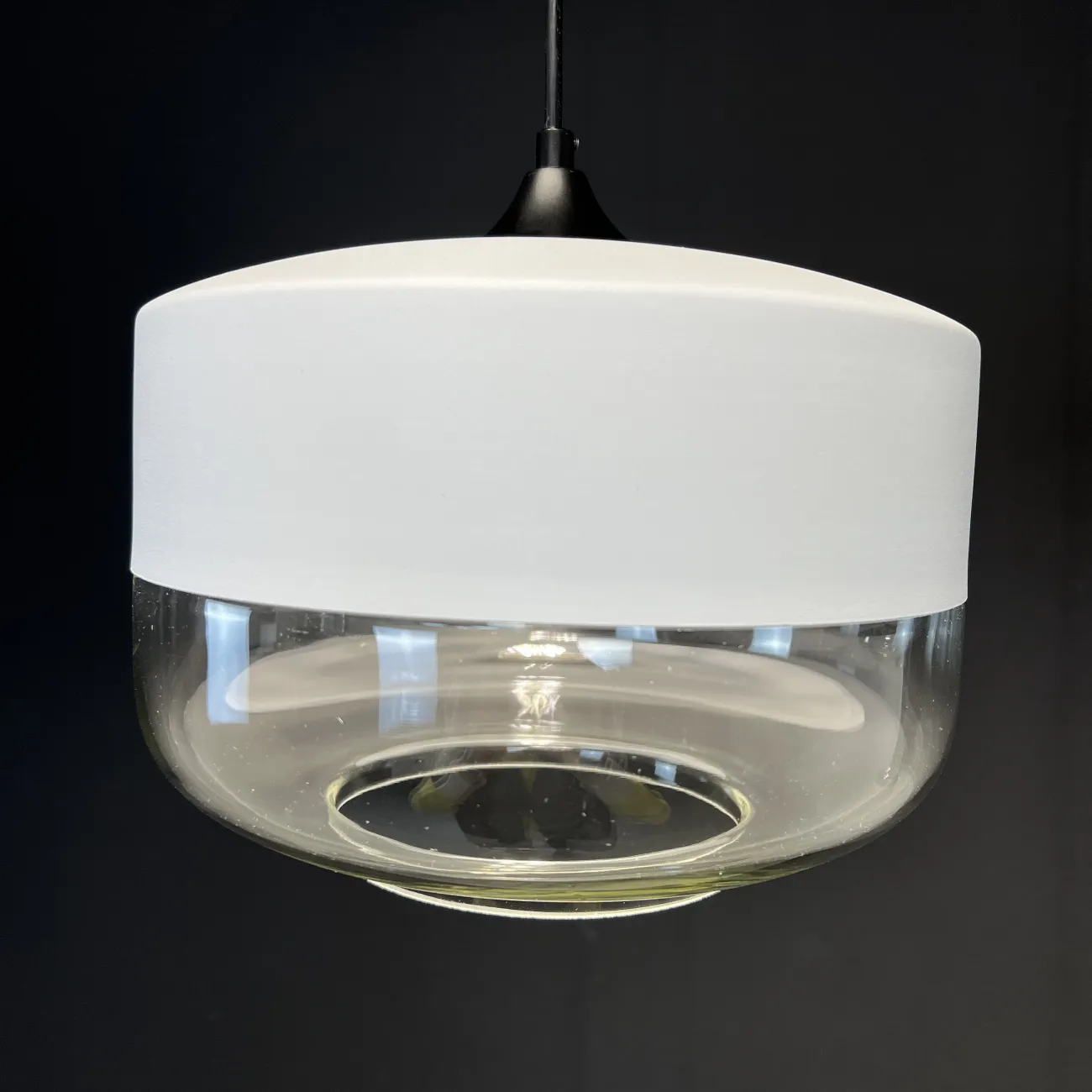 Подвесной светильник NORD D D25 White/Transparent от ImperiumLoft