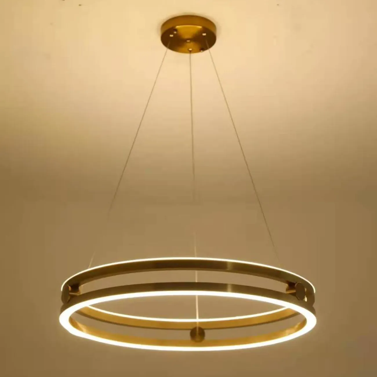 Подвесная люстра MADLEN D60 Brass от ImperiumLoft