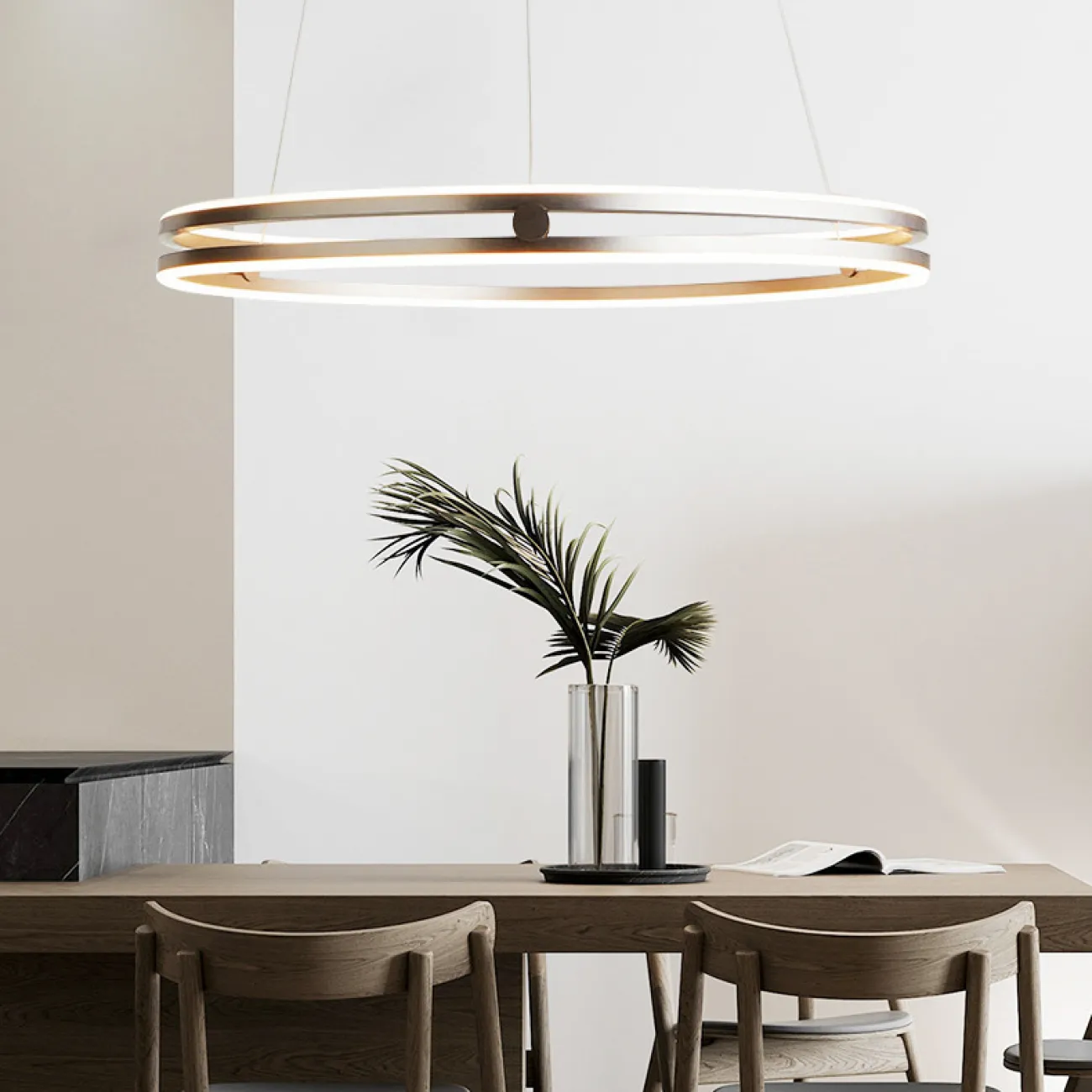 Подвесная люстра MADLEN D60 Brown от ImperiumLoft