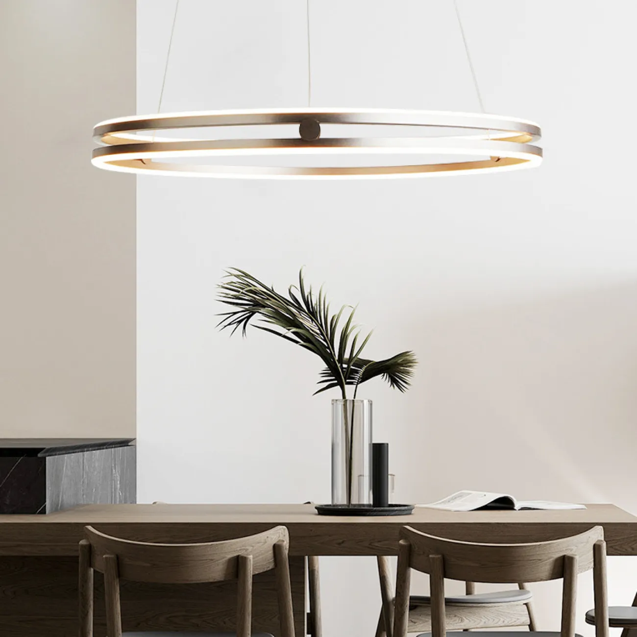 Подвесная люстра MADLEN D60 Brass от ImperiumLoft