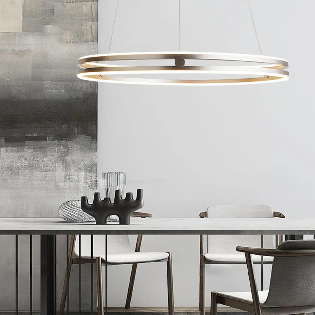 Подвесная люстра MADLEN D60 Brass от ImperiumLoft