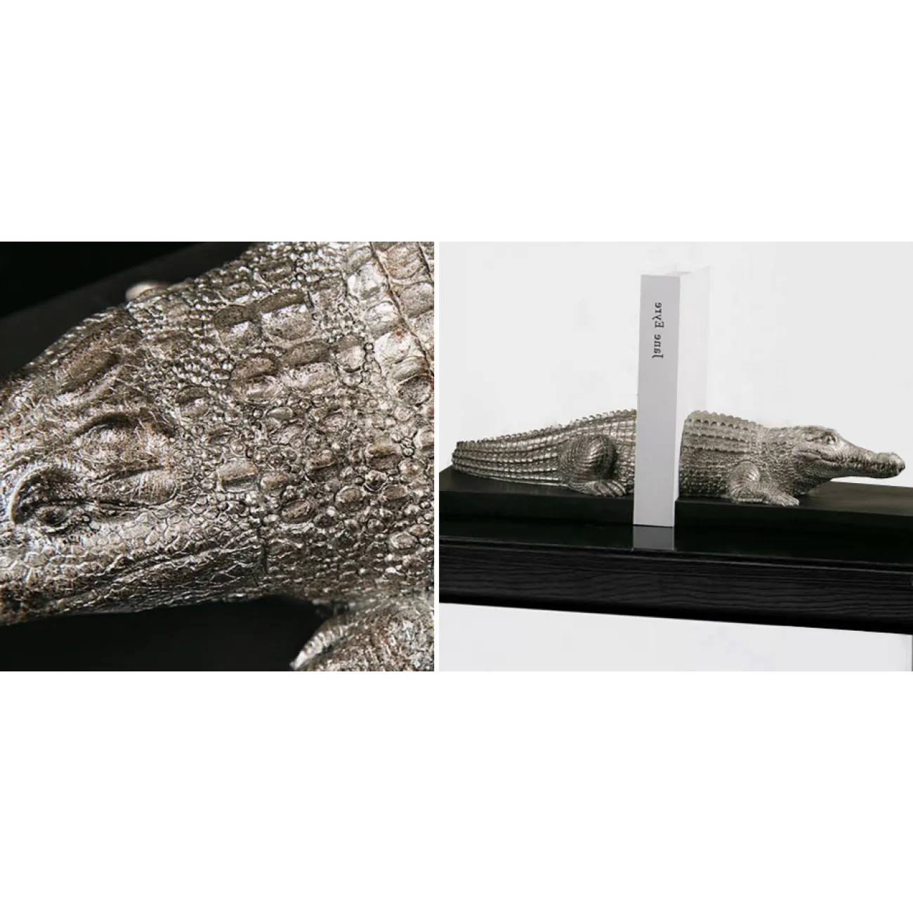 Держатель книг крокодил Crocodile от LaLume