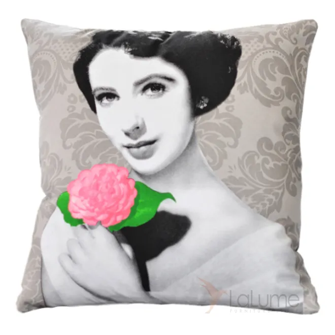 Декоративная подушка Elizabeth Taylor от LaLume