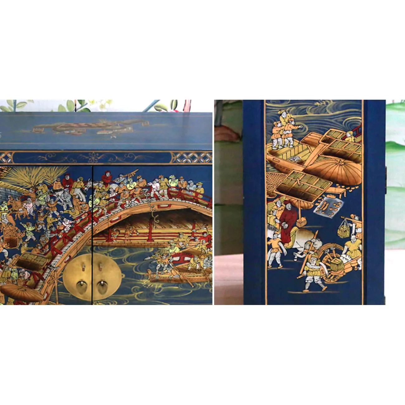 Китайский шкафчик для обуви Celestial Bridge от LaLume Китайский шкафчик для обуви Celestial Bridge от LaLume