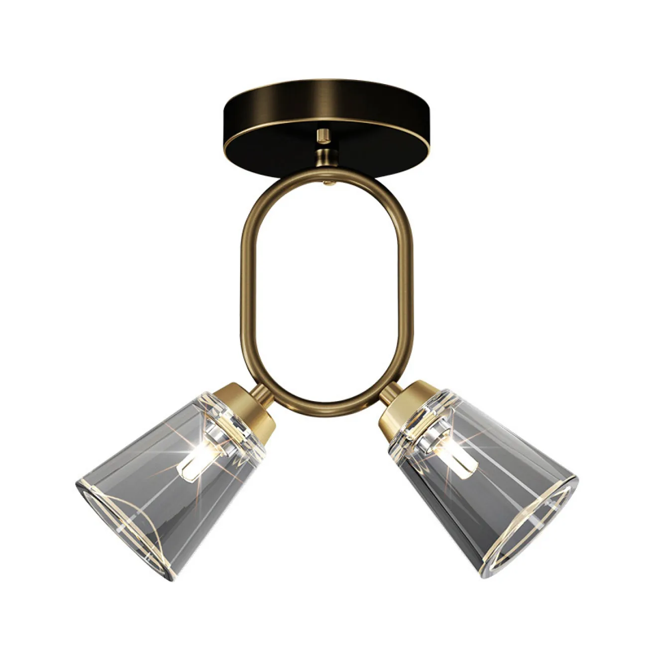 Потолочный светильник ADRIELL CH Brass от ImperiumLoft