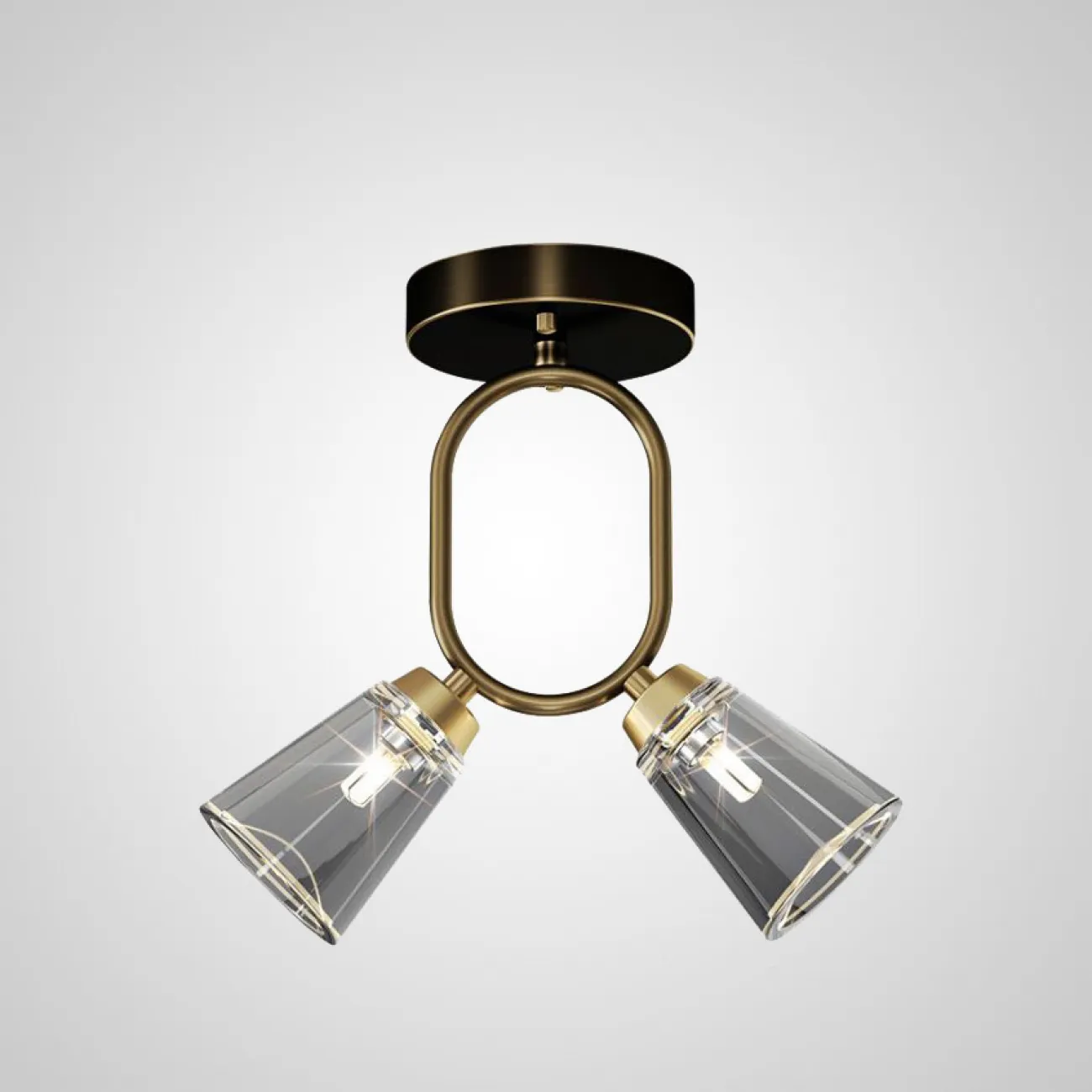 Потолочный светильник ADRIELL CH Brass от ImperiumLoft
