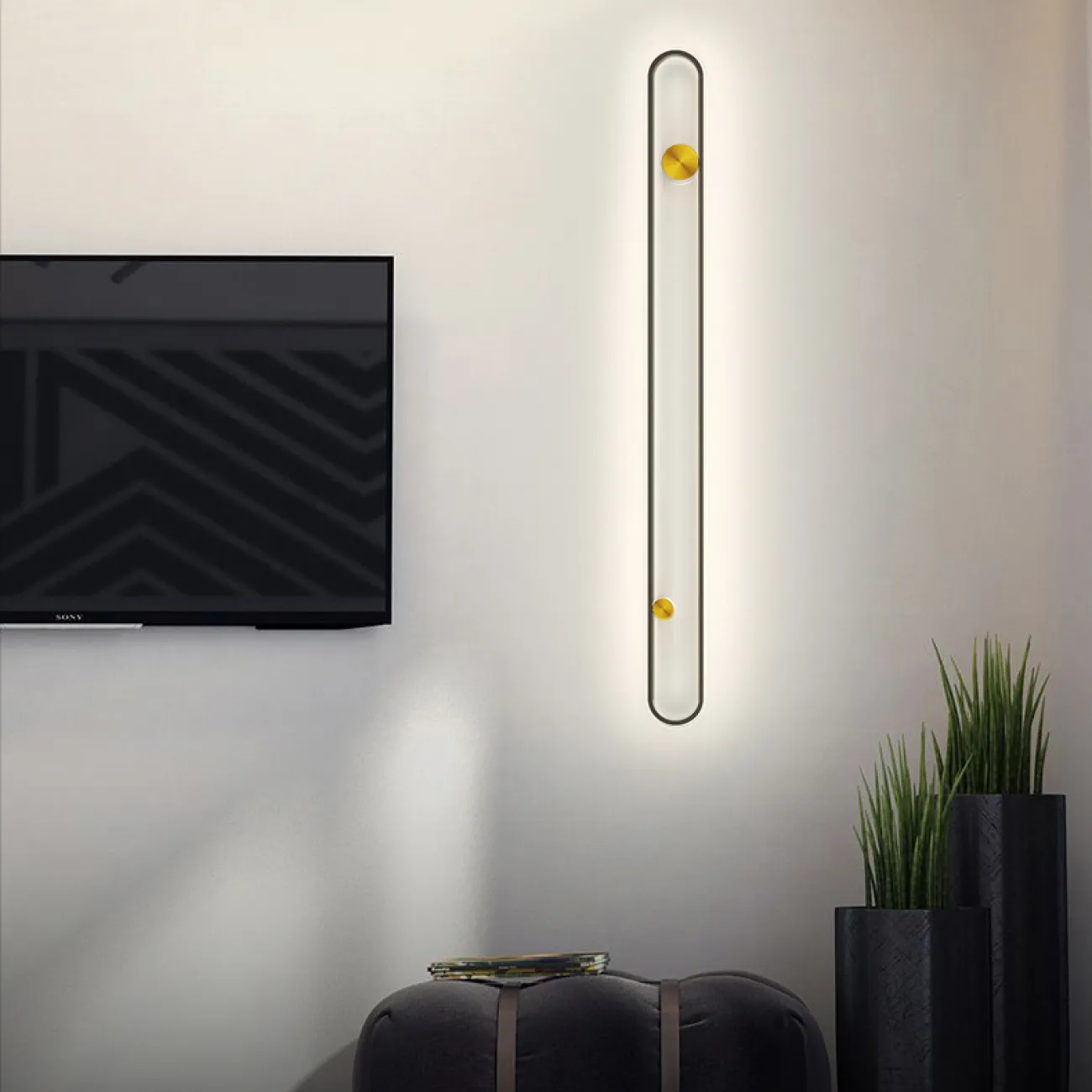 Настенный светильник LIA H120 Трехцветный свет от ImperiumLoft
