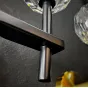 Бра Бра RH Boule de Cristal Double Sconce Brass Черный от ImperiumLoft