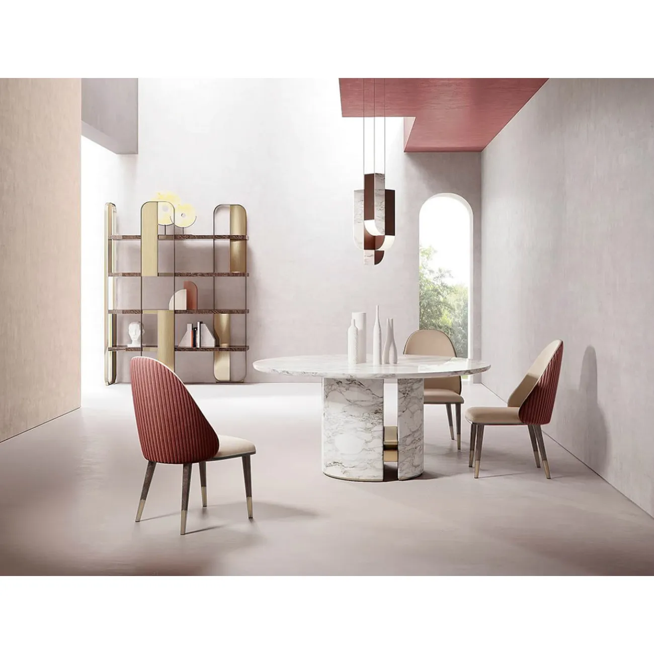 Дизайнерский стеллаж LaLume-HH00108