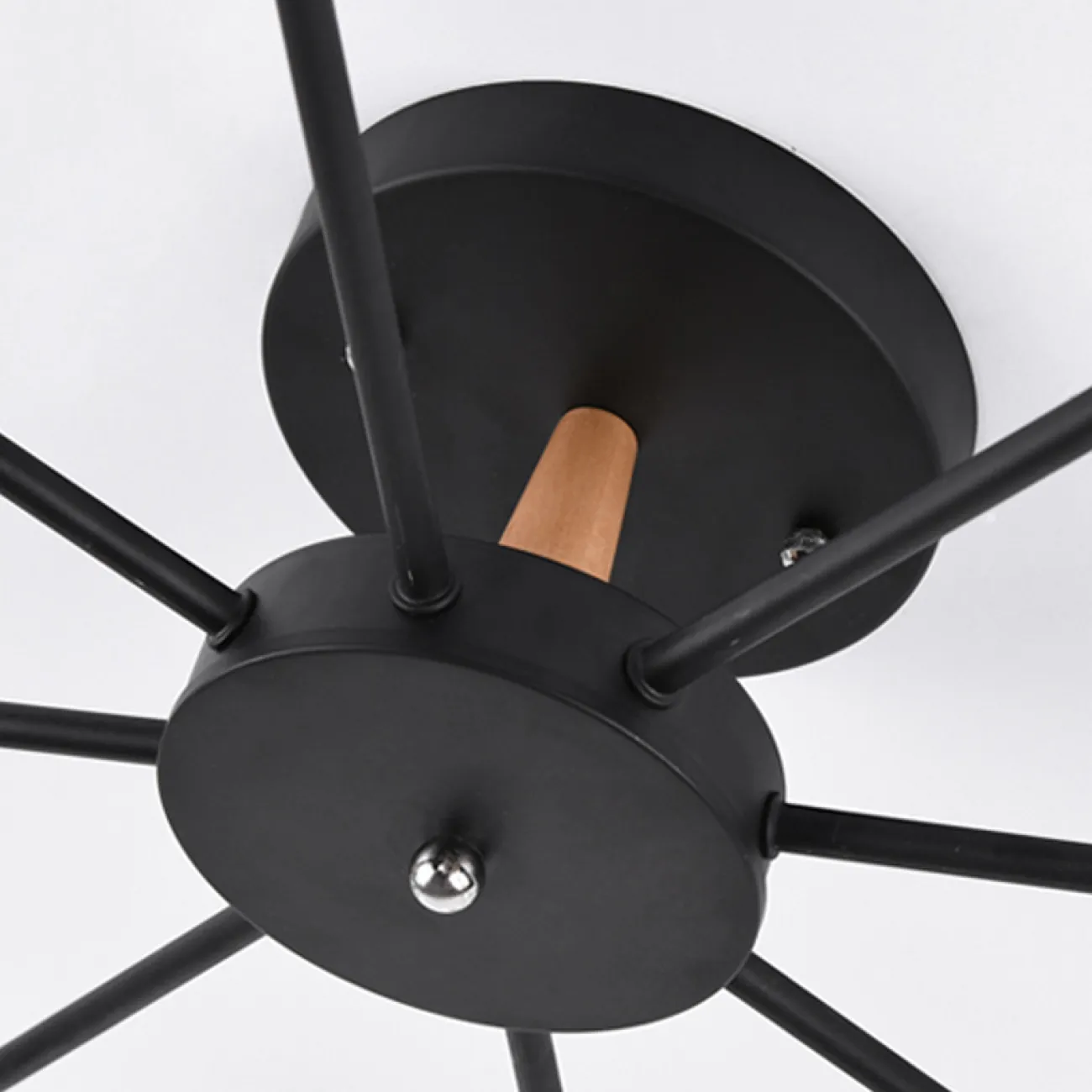 Люстра на штанге RICE D60 White от ImperiumLoft