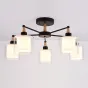 Люстра на штанге RICE D60 Black от ImperiumLoft