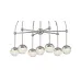 Люстра Hudson Valley 1227-PN Boca Led Chandelier In Polished Nickel