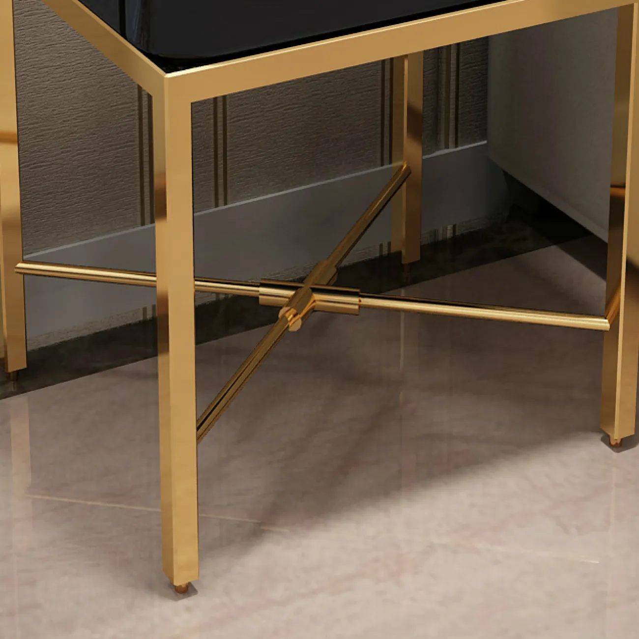 Дизайнерская прикроватная тумба - LaLume-TT00141