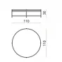 Столик Ula Round coffee table ULA002 designed by Giannella Ventura		 in 2005 от LaLume