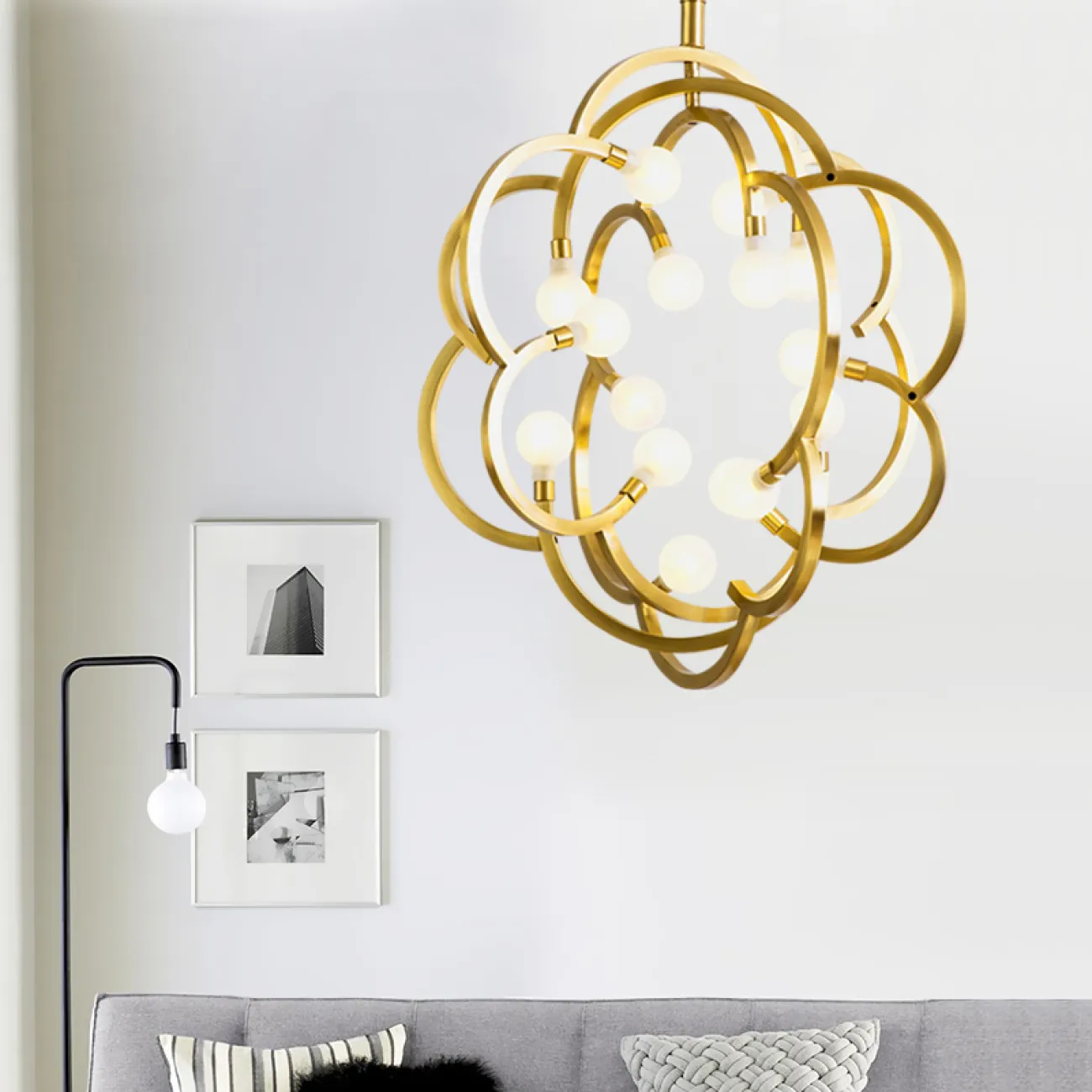 Дизайнерская люстра FAIRY CH от ImperiumLoft Дизайнерская люстра FAIRY CH от ImperiumLoft