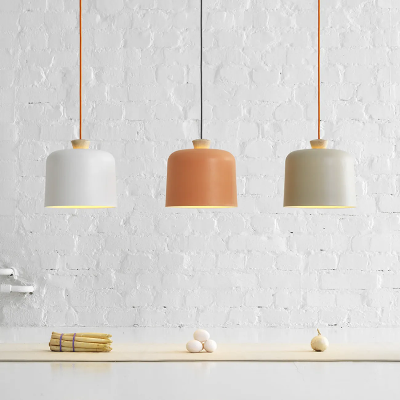 Подвесной светильник Fuse lamps D30 White от ImperiumLoft