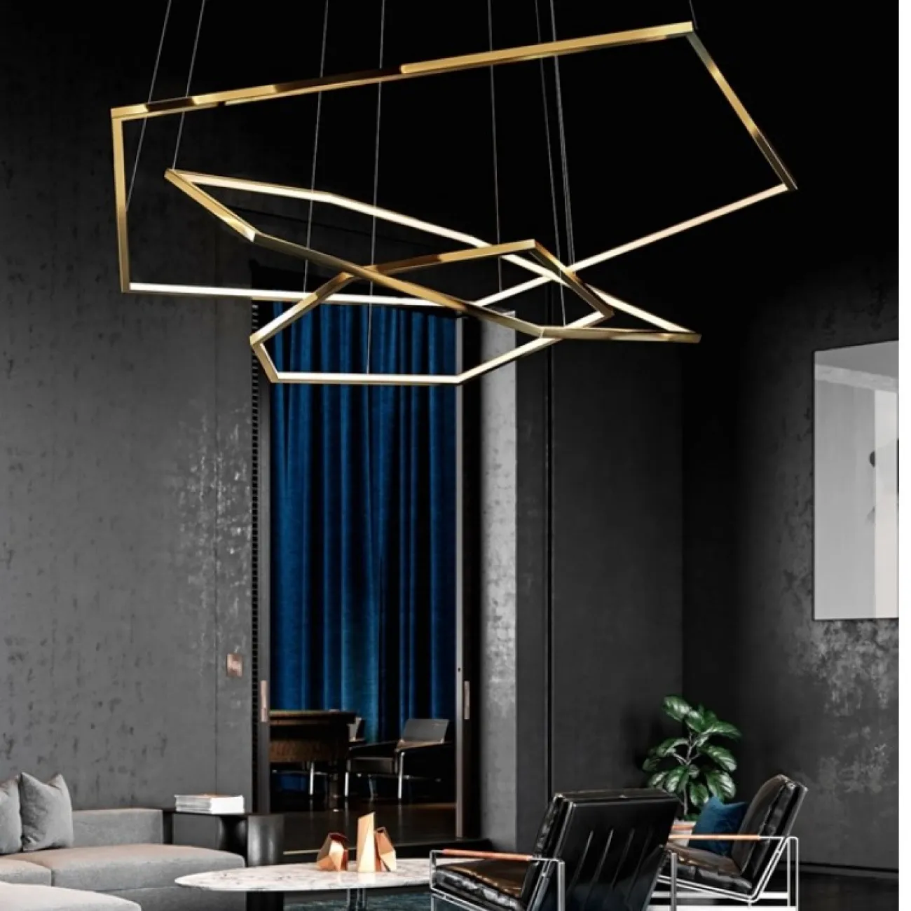 Люстра светодиодная IMPRESS D80 от ImperiumLoft