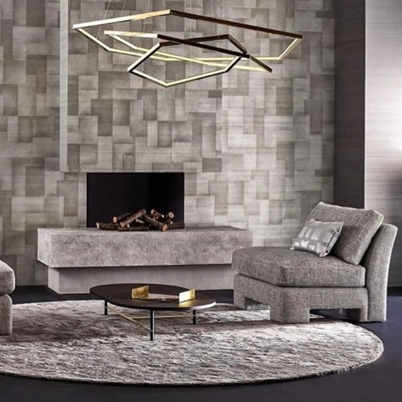 Люстра светодиодная IMPRESS D40 от ImperiumLoft