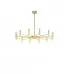 Люстра POP P40 Chandelier 12 lamps D100 Mod.A Gold