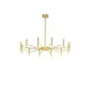 Люстра POP P40 Chandelier 12 lamps D100 Mod.A Gold от ImperiumLoft