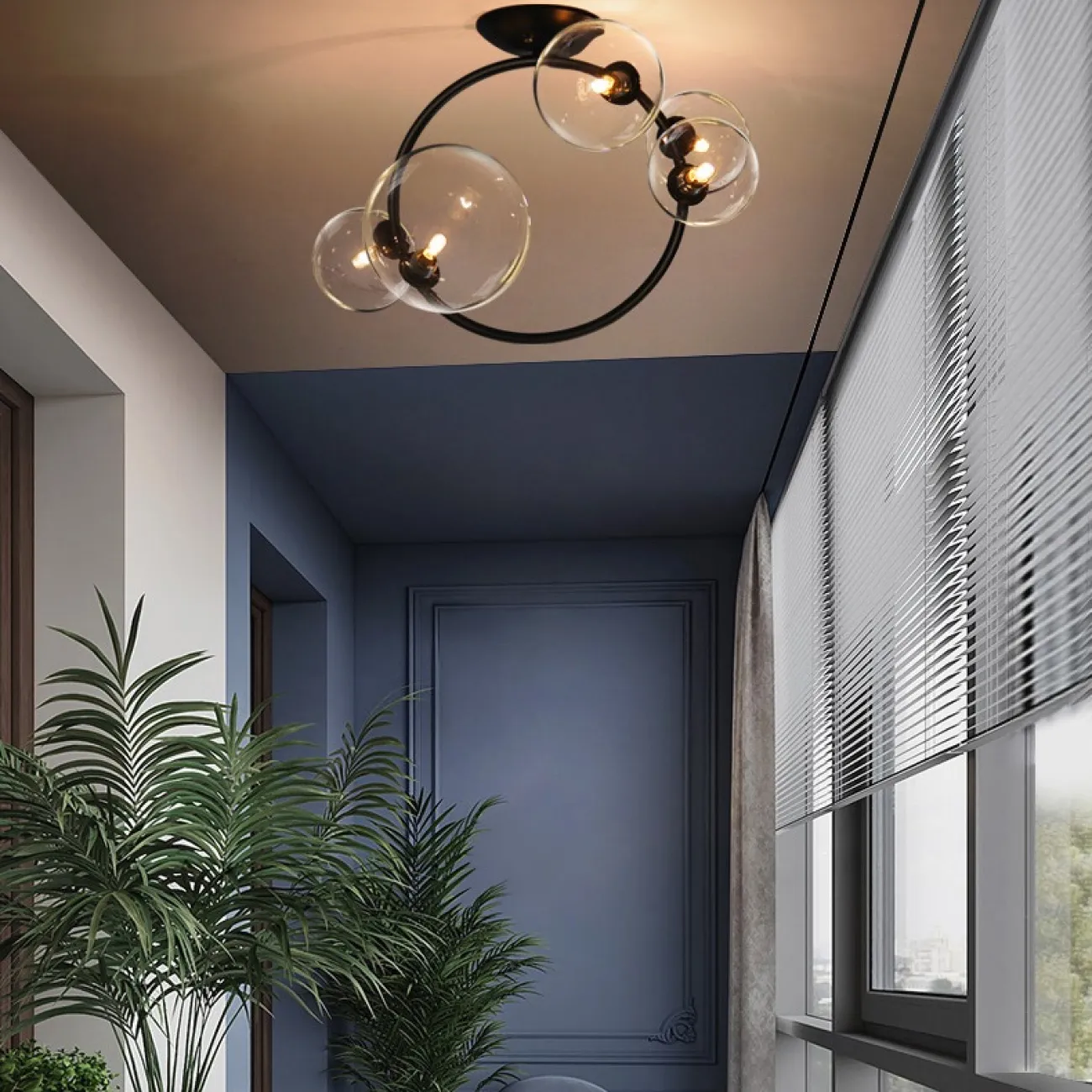 Потолочная люстра IONA C от ImperiumLoft