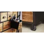 Комод на колесах Rolling Loft Industrial 12 Box от LaLume