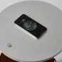 С этим товаром выбирают SIGRID SIGRID NELINE NELINE STENS STENS PHOEBE SHELF PHOEBE SHELF   Светодиодный напольный светильник с дисковидным светящемся столиком на угловой подставке PHOEBE