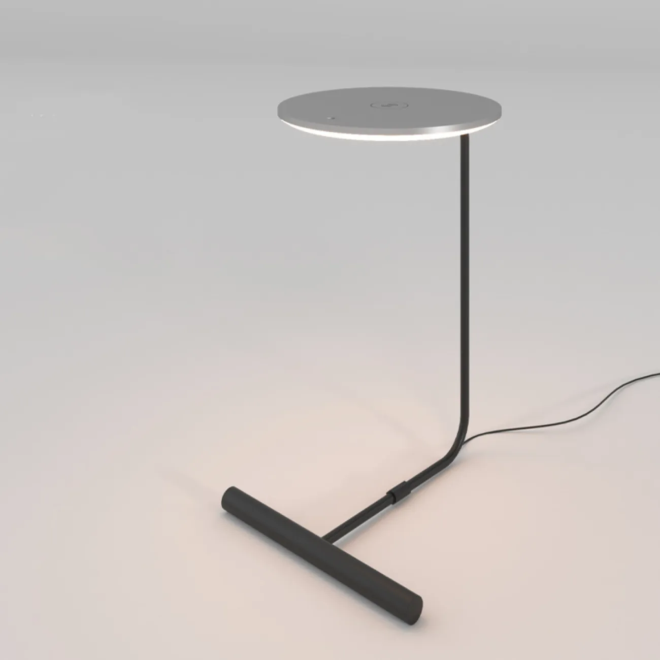 С этим товаром выбирают SIGRID SIGRID NELINE NELINE STENS STENS PHOEBE SHELF PHOEBE SHELF   Светодиодный напольный светильник с дисковидным светящемся столиком на угловой подставке PHOEBE