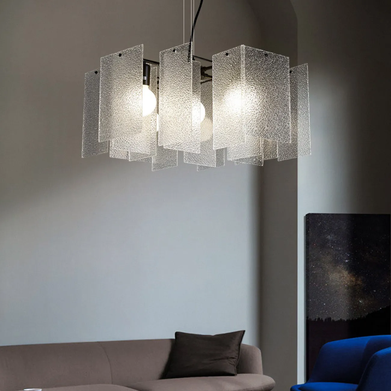 Подвесная люстра CLARIS от ImperiumLoft