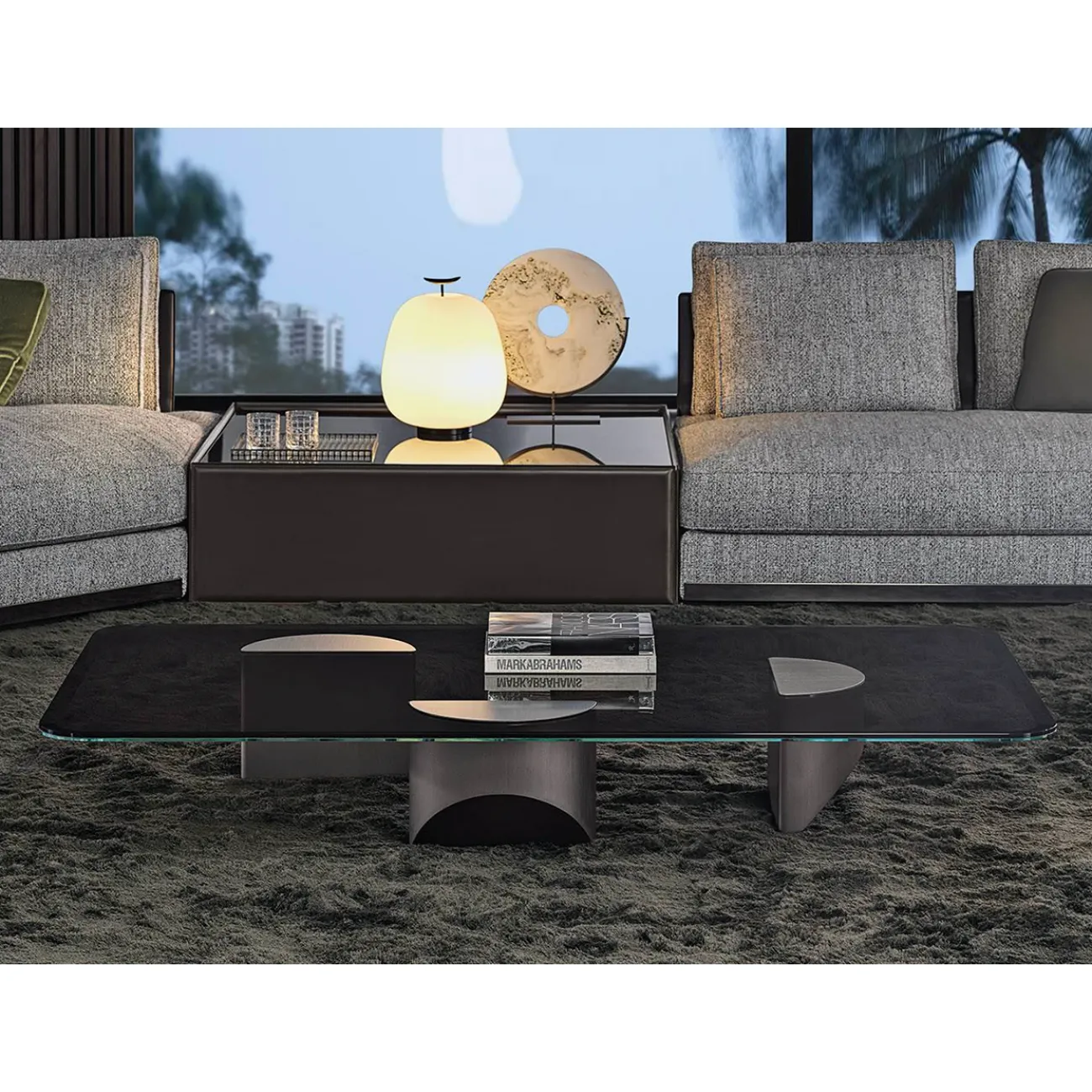 Дизайнерский журнальный столик LaLume-AP00246