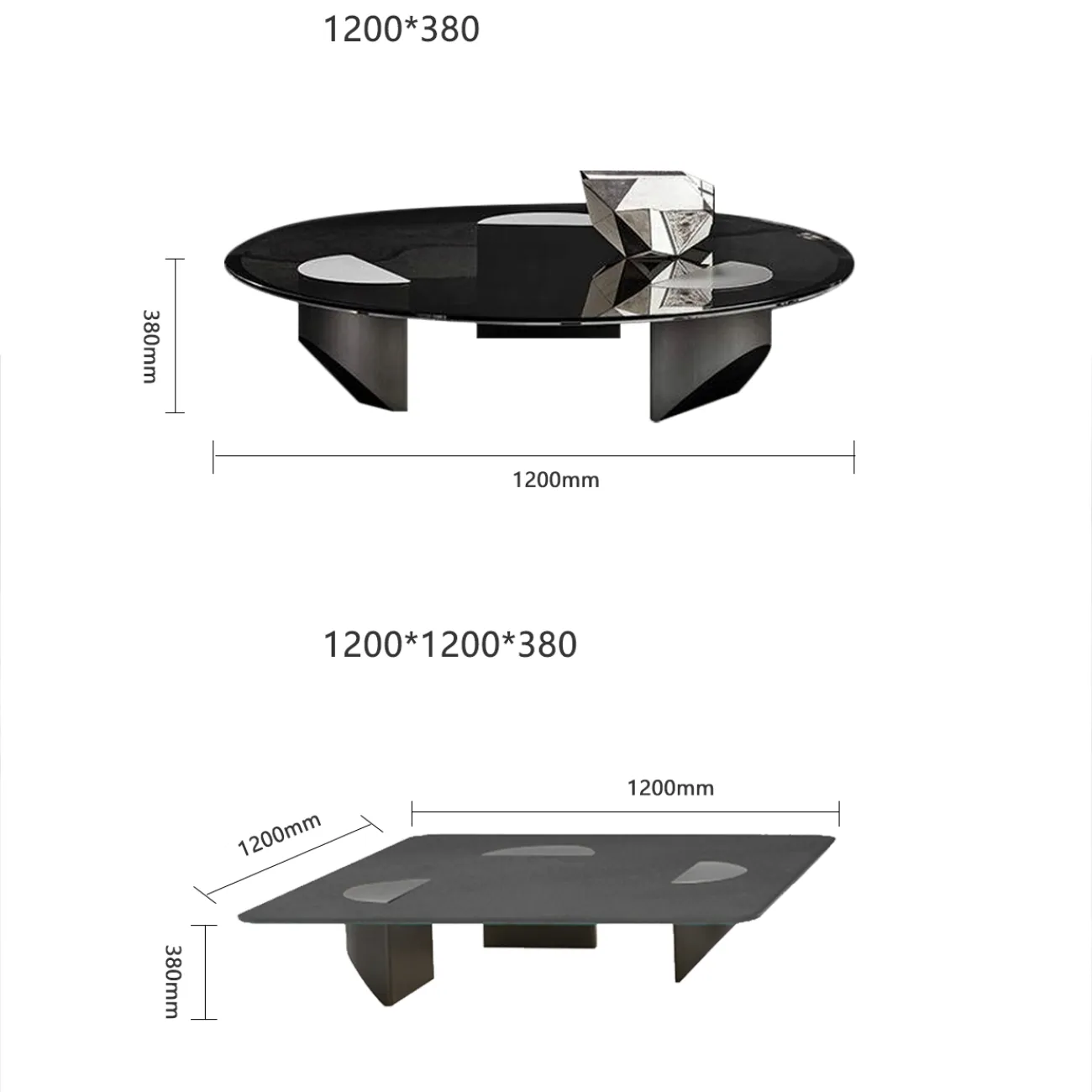 Дизайнерский журнальный столик LaLume-AP00246