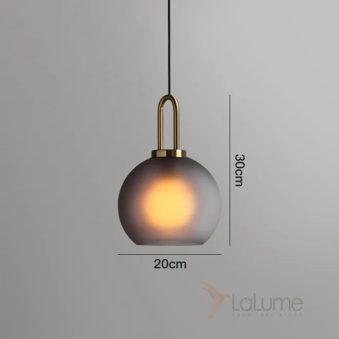 Подвесной светильник GAUSS 20 шар серый от ImperiumLoft